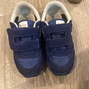 Navy Saucony sneakers. Size TODDLER US 11